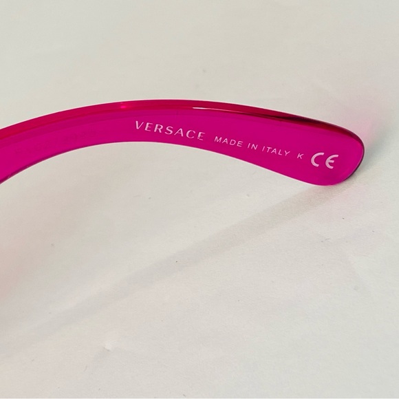 VERSACE VE4361 BIGGIE SUNGLASSES IN PINK - Picture 13 of 16